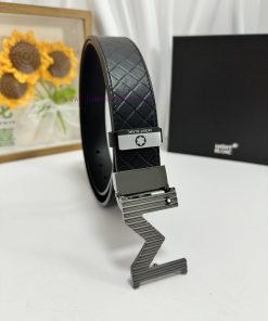 MontblancMaterial: Leather Belt with 100% Head Layer. The leather belt is guaranteed to be g ptq73wxa