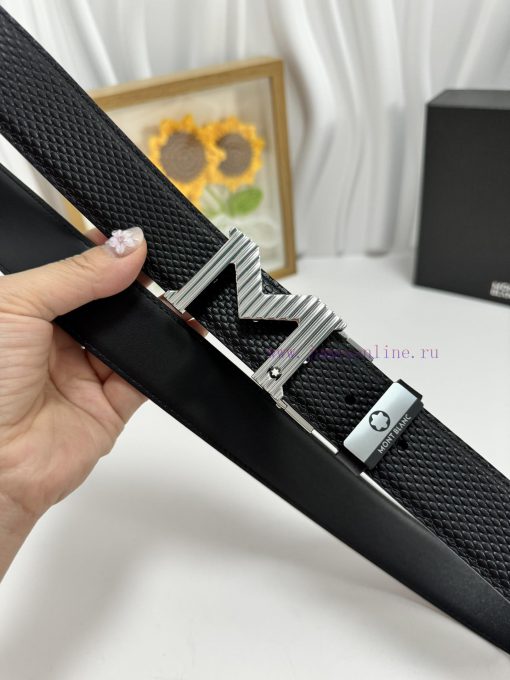 MontblancMaterial: Leather Belt with 100% Head Layer. The leather belt is guaranteed to be g uste8b1t - Image 5