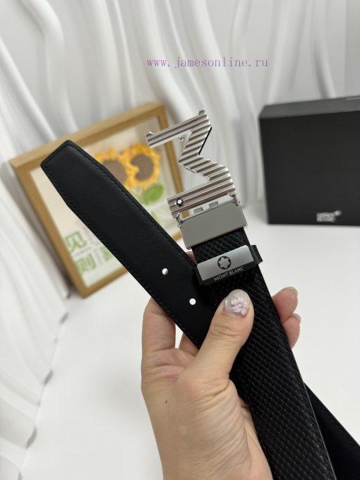 MontblancMaterial: Leather Belt with 100% Head Layer. The leather belt is guaranteed to be g uste8b1t - Image 6