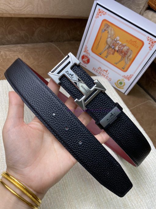 Hermes Hermès CMaterial: Leather Belt with 100% Head Layer. The leather belt is guaranteed t gttvv8x4 - Image 4