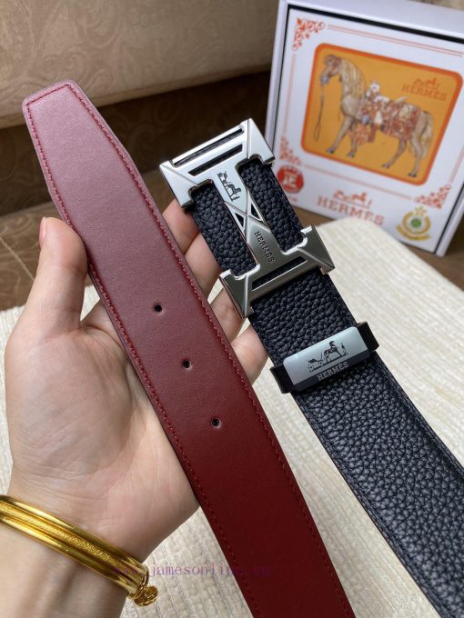 Hermes Hermès CMaterial: Leather Belt with 100% Head Layer. The leather belt is guaranteed t 9xj9o1vp - Image 9