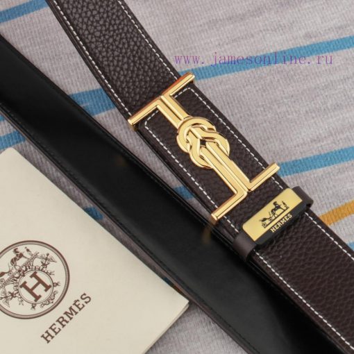 Hermes Hermès Material: Leather Belt with 100% Head Layer. The leather belt is guaranteed to jzpy1fxv - Image 4