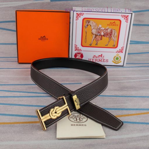 Hermes Hermès Material: Leather Belt with 100% Head Layer. The leather belt is guaranteed to tqcithnn - Image 7