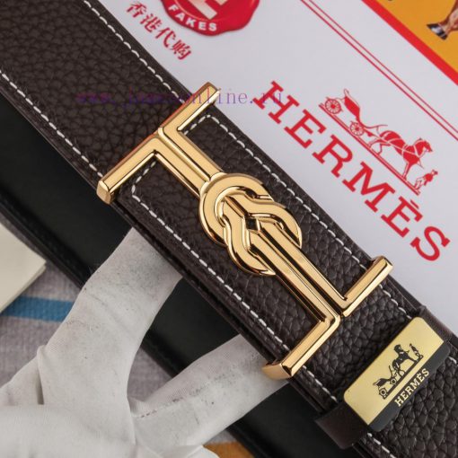 Hermes Hermès Material: Leather Belt with 100% Head Layer. The leather belt is guaranteed to jzpy1fxv - Image 8