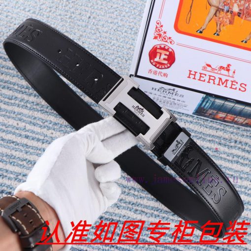Hermes ️The material is made of 100% top layer cowhide, ensuring that 24k pure steel buckles biw4deql - Image 5