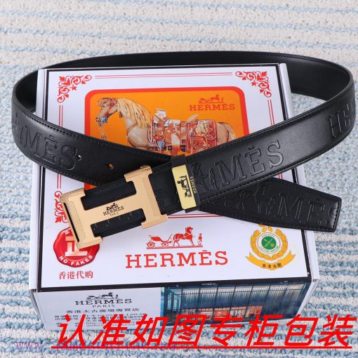 Hermes ️The material is made of 100% top layer cowhide, ensuring that 24k pure steel buckles 3xcllp4v - Image 3