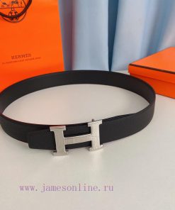 Hermes 38mm stainless steel belt paired with Togo leather, available on both sides l6lc3oki
