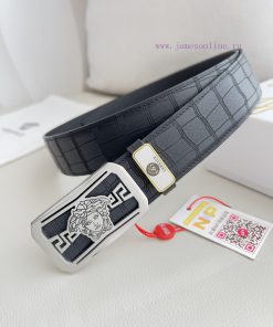 Versace. Versace Belt and BeltsHanging buckle, classic human head made of pure steel materia 9l04xn6x