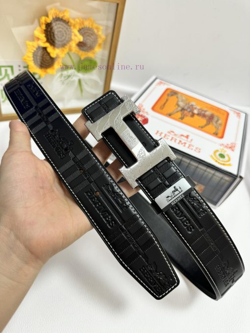 Hermes Hermès  Material: Leather Belt with 100% Head Layer. The leather belt is guaranteed t xrqevltn - Image 5