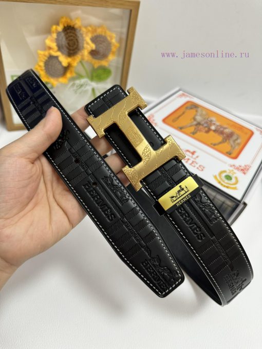 Hermes Hermès  Material: Leather Belt with 100% Head Layer. The leather belt is guaranteed t xrqevltn - Image 6