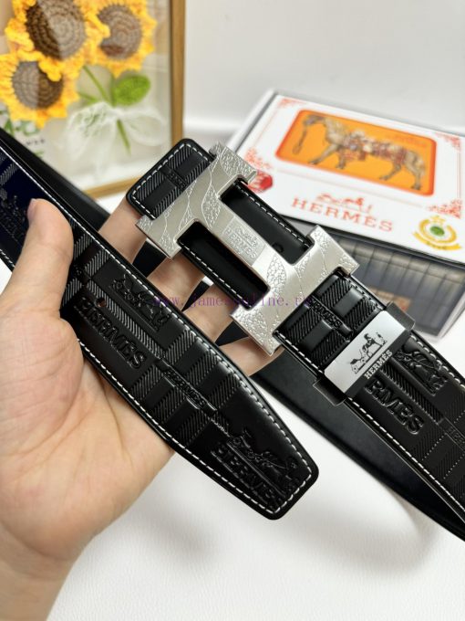 Hermes Hermès  Material: Leather Belt with 100% Head Layer. The leather belt is guaranteed t xrqevltn - Image 9
