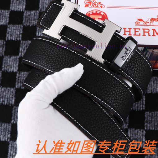 Men's belt HermesMen's leather belt is made of 100% head layer cowhide, ensuring that the 24 l6ykl1jq - Image 3