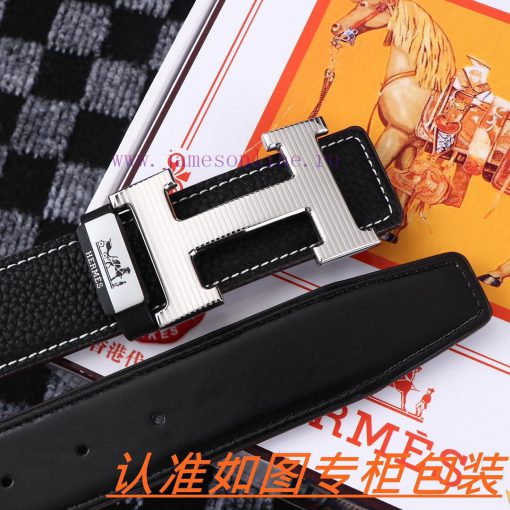 Men's belt HermesMen's leather belt is made of 100% head layer cowhide, ensuring that the 24 l6ykl1jq - Image 9