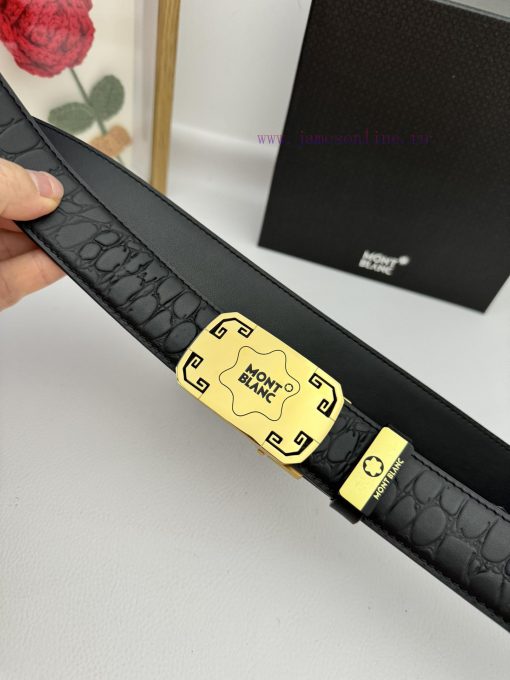 Montblanc Automatic BeltMaterial: Leather Belt with 100% Head Layer. The leather belt is gua ejaskie5 - Image 7