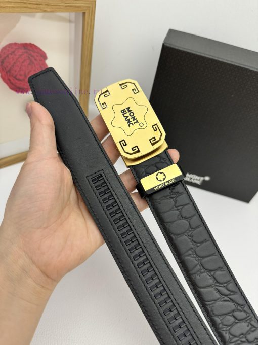 Montblanc Automatic BeltMaterial: Leather Belt with 100% Head Layer. The leather belt is gua ejaskie5 - Image 8