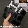 Hermes Hermes crocodile patternGrade: Italian imported 100% top layer cowhide, Hermes. Herm 6m6pc1rx