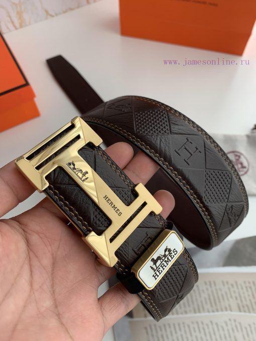 Hermes Hermes️Hanging buckle, classic H-patterned pure steel buckle head, photographed in re 1qmz7ku4 - Image 2