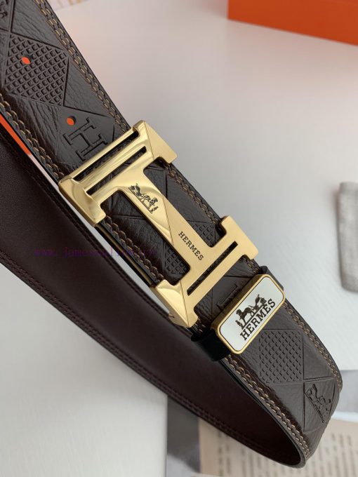 Hermes Hermes️Hanging buckle, classic H-patterned pure steel buckle head, photographed in re 1qmz7ku4 - Image 5