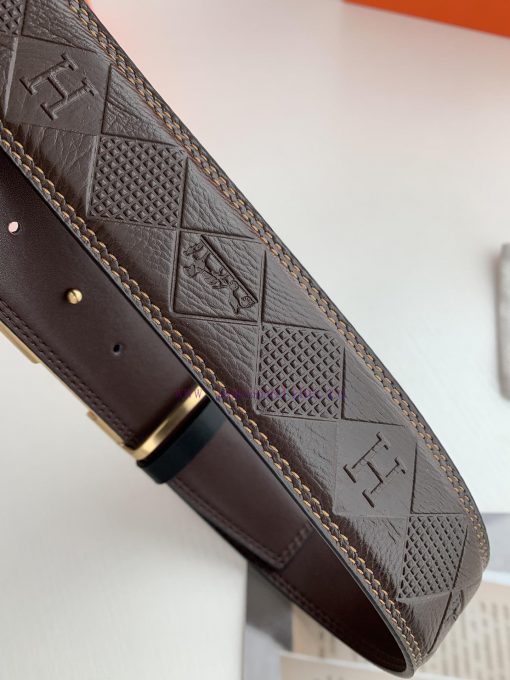 Hermes Hermes️Hanging buckle, classic H-patterned pure steel buckle head, photographed in re 1qmz7ku4 - Image 6
