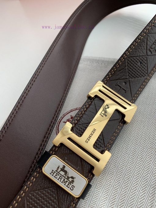 Hermes Hermes️Hanging buckle, classic H-patterned pure steel buckle head, photographed in re 1qmz7ku4 - Image 7