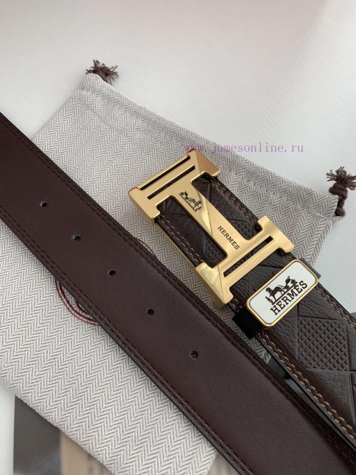 Hermes Hermes️Hanging buckle, classic H-patterned pure steel buckle head, photographed in re 1qmz7ku4 - Image 9