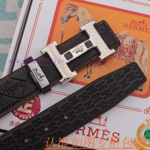 Hermes Belt ️ BeltMaterial: 100% top layer cowhide belt, ensuring genuine leather belt, fine mbyt0t72 - Image 8