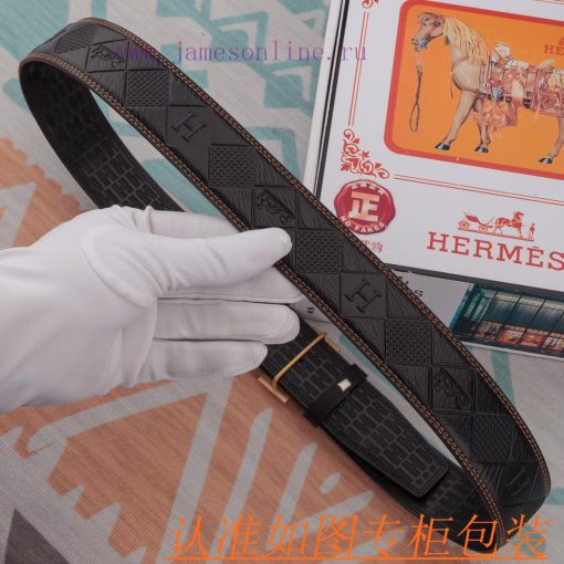 Hermes Belt ️ BeltMaterial: 100% top layer cowhide belt, ensuring genuine leather belt, fine n1fzn3aw - Image 9