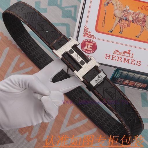 Hermes Belt ️ BeltMaterial: 100% top layer cowhide belt, ensuring genuine leather belt, fine ovdska0d - Image 3