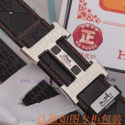 Hermes Belt ️ BeltMaterial: 100% top layer cowhide belt, ensuring genuine leather belt, fine ovdska0d - Image 6
