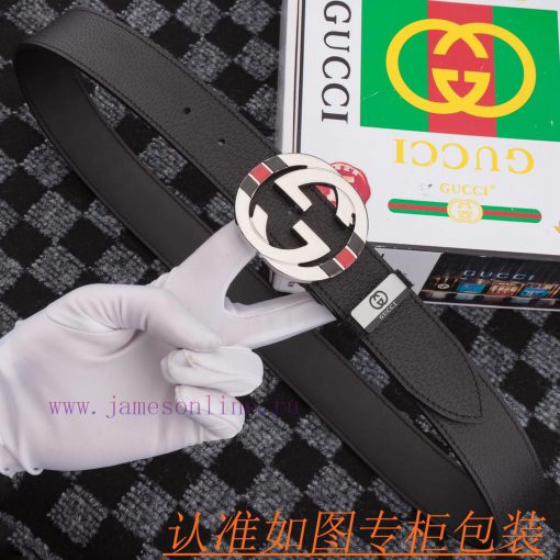 Gucci Belt Gucci BeltMaterial: 100% top layer cowhide belt, ensuring genuine leather belt, f al9r8oo8 - Image 6
