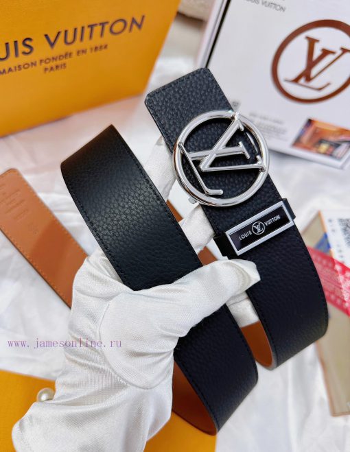 Belt LV Louis Vuitton Top Remakes-The waistband is made of 100% imported original cowhide, e i6c1d0s3 - Image 8
