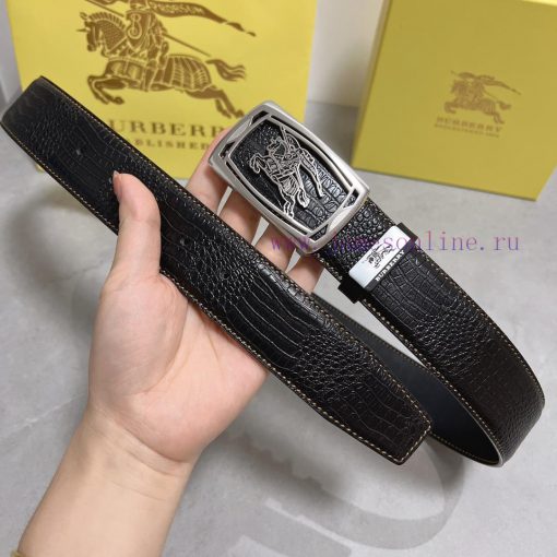 BurberryMaterial: Leather Belt with 100% Head Layer. The leather belt is guaranteed to be ge tk4ap974 - Image 8