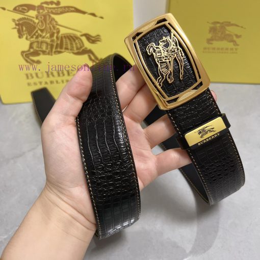 BurberryMaterial: Leather Belt with 100% Head Layer. The leather belt is guaranteed to be ge i7skaj1l - Image 6