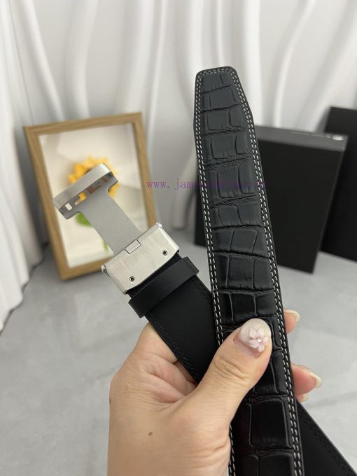 Montblanc Automatic BeltMaterial: Leather Belt with 100% Head Layer. The leather belt is gua uw1aosoz - Image 7