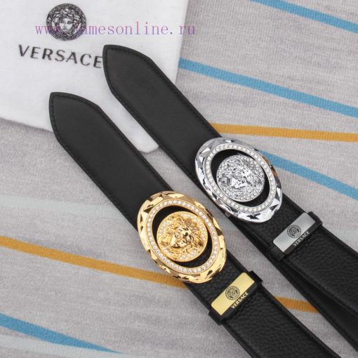 Versace. VersaceMaterial: Leather Belt with 100% Head Layer. The leather belt is guaranteed aipwttuw - Image 10