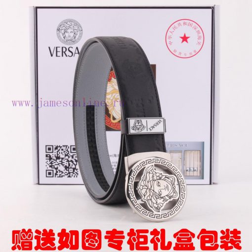 Belt Versace Ver... ️ Automatic deductionBelt made of 100% head layer cowhide, automatically lbthdvci