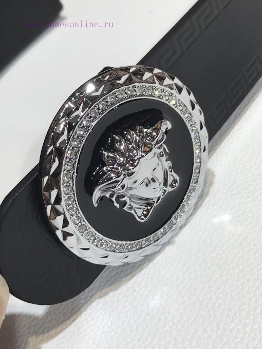 Complete setVERSACEBuckle material: premium diamond studded buckleBelt material: 38mm width 2kh2qix6 - Image 7