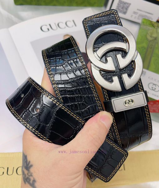 Belt Gucci Gucci's top tier replicaGucci belt 100% top layer cowhide, ensuring genuine leath y9ipklb9 - Image 3