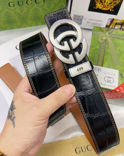Belt Gucci Gucci's top tier replicaGucci belt 100% top layer cowhide, ensuring genuine leath y9ipklb9 - Image 4