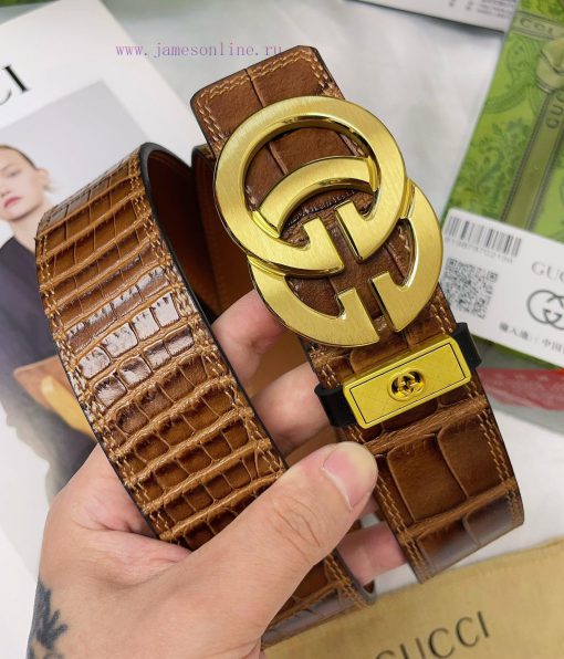 Belt Gucci Gucci's top tier replicaGucci belt 100% top layer cowhide, ensuring genuine leath 9nf85f5l - Image 6