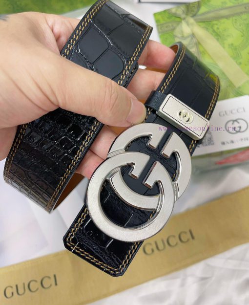 Belt Gucci Gucci's top tier replicaGucci belt 100% top layer cowhide, ensuring genuine leath y9ipklb9 - Image 8