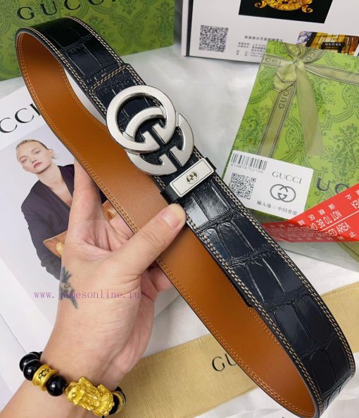 Belt Gucci Gucci's top tier replicaGucci belt 100% top layer cowhide, ensuring genuine leath y9ipklb9 - Image 10