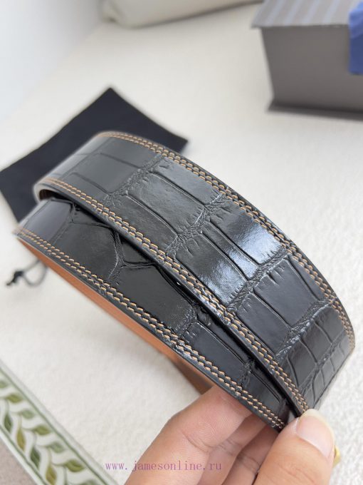 Jenny Ermenegido Zelma. Belt and beltPure steel material buckle, top layer cowhide buckle wi 052vkc7e - Image 6