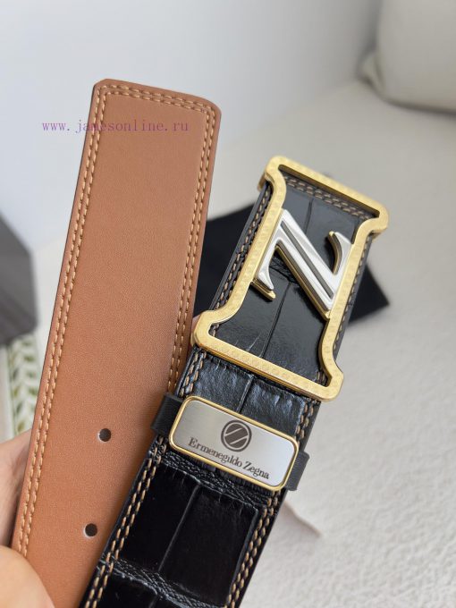 Jenny Ermenegido Zelma. Belt and beltPure steel material buckle, top layer cowhide buckle wi sg8be48y - Image 9