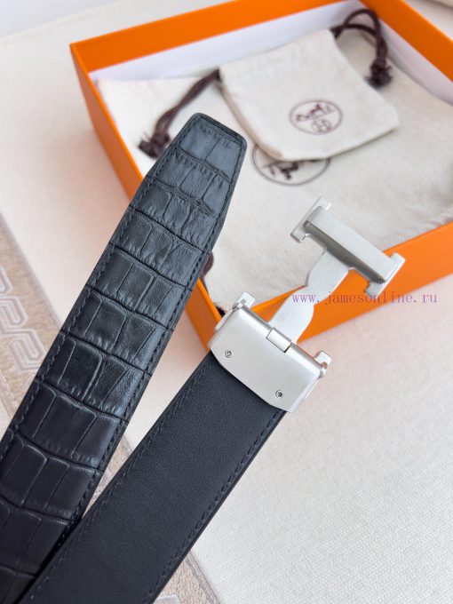 Hermes Her.. Mes ️ Automatic belt buckle waist beltAutomatic buckle, made of pure steel mate 79h6zmm6 - Image 6