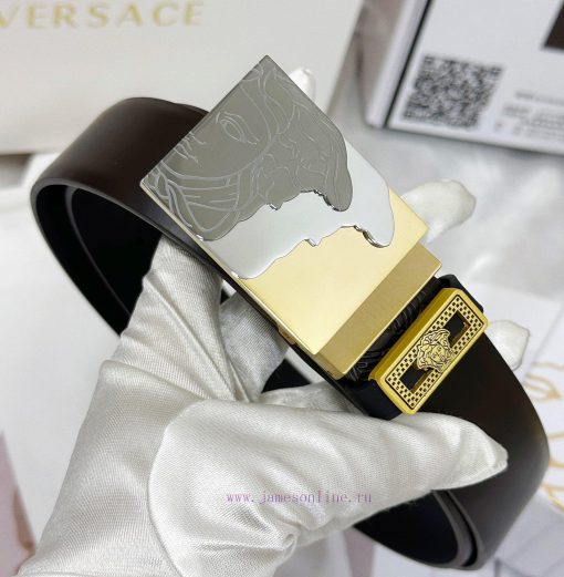 Belt Versace Versace Top RemakeThe waistband is made of 100% imported top layer cowhide, ens 7ko9qq7c - Image 4
