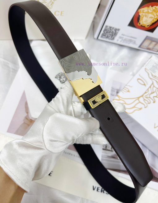Belt Versace Versace Top RemakeThe waistband is made of 100% imported top layer cowhide, ens 7ko9qq7c - Image 5