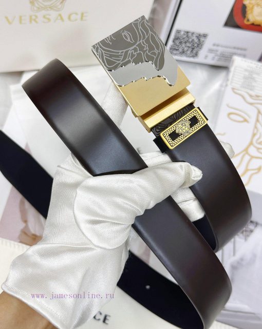 Belt Versace Versace Top RemakeThe waistband is made of 100% imported top layer cowhide, ens 7ko9qq7c - Image 7