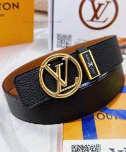Belt LV Louis Vuitton's top tier replicaThe waistband is made of 100% head layer cowhide, en oi6j2ft3