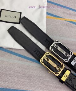 Gucci. Gucci automatic beltMaterial: Leather Belt with 100% Head Layer. The leather belt is jrlouhw6